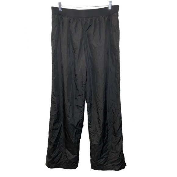 Athletic Works Ladies Activewear Elastic Drawstring Pants Size 12/14 Black Pink - Picture 3 of 9